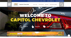 Desktop Screenshot of capitolchevysj.com